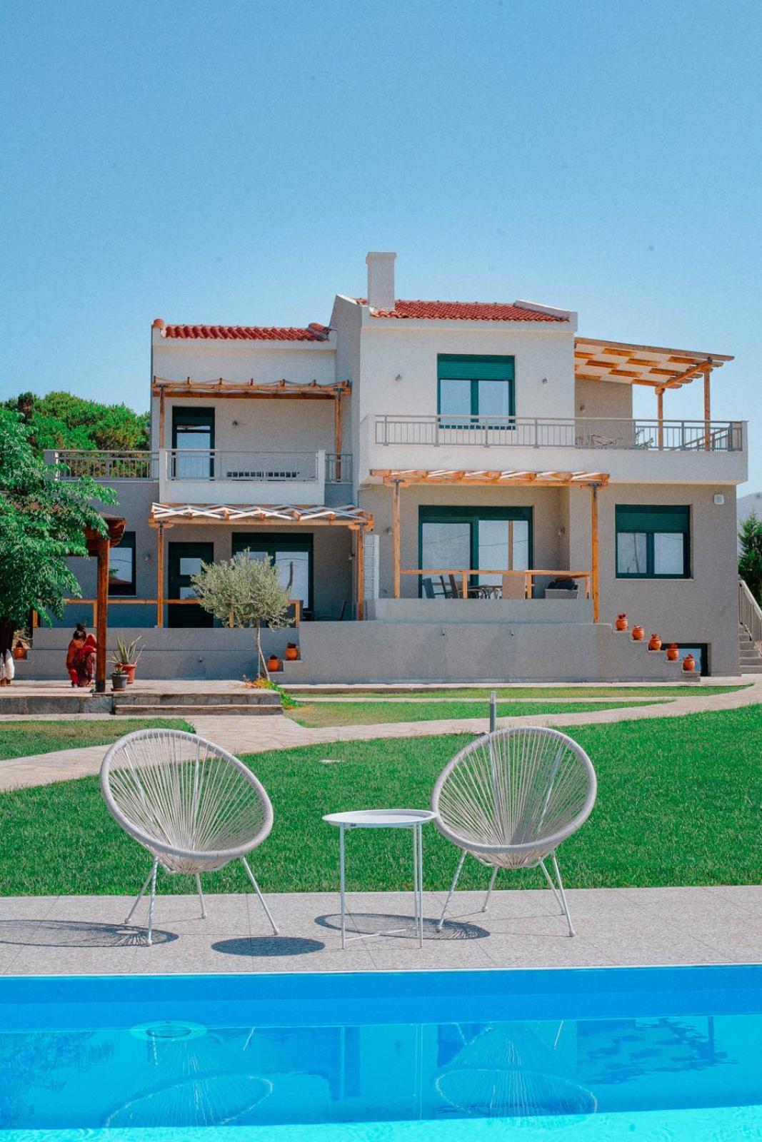 Villa Odyssea Dikella Buitenkant foto